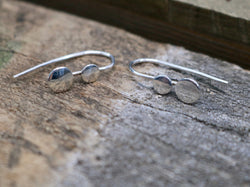 JOELLE Earrings - Sterling Silver Dangle Earrings