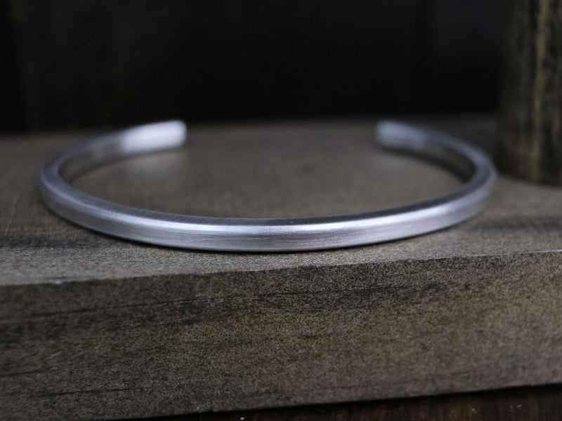BRIXTON Cuff - Minimal Sterling Silver Cuff Bracelet