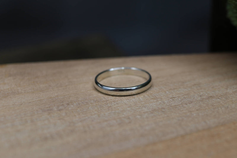 KAYDEN Ring - Simple Sterling Silver Ring, 3.5mm wide