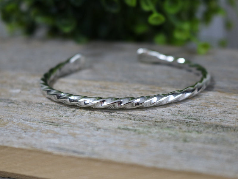 MOWERY Bracelet - Twisted Sterling Silver Bracelet