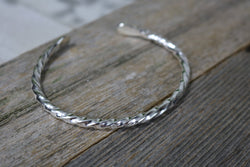 MOWERY Bracelet - Twisted Sterling Silver Bracelet