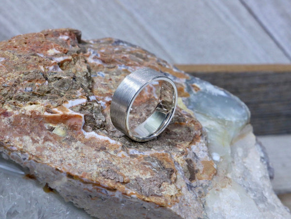 Hammered Ring 5mm - 925 Sterling Silver Rings Hammered Ring 5mm - 925 Sterling Silver Rings