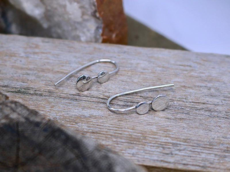 JOELLE Earrings - Sterling Silver Dangle Earrings